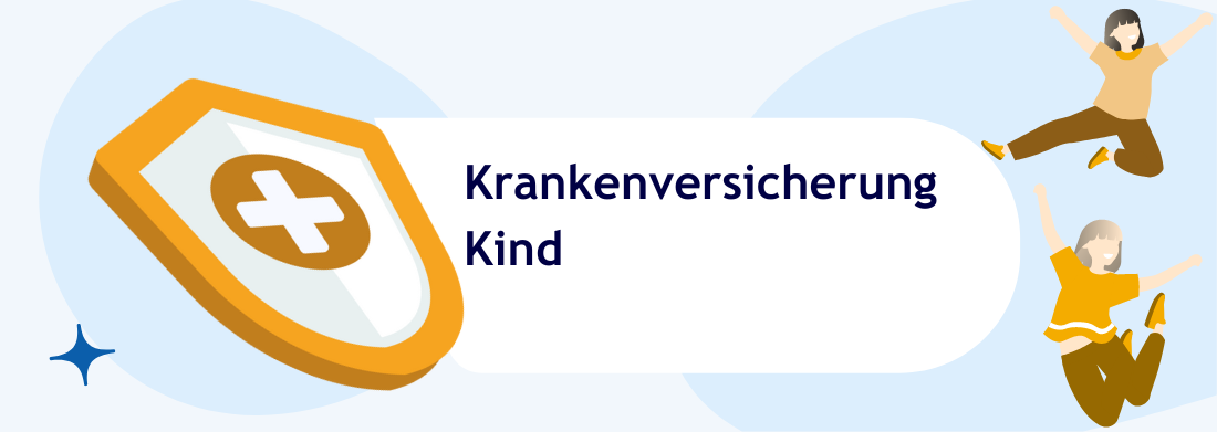 Schild Krankenversicherung und Kinder